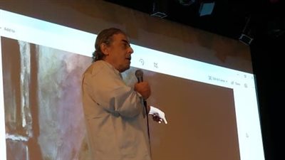 محاضرة في الإخراج السينمائي ضمن فعاليات ورشة ابدأ حلمك بدمنهور 