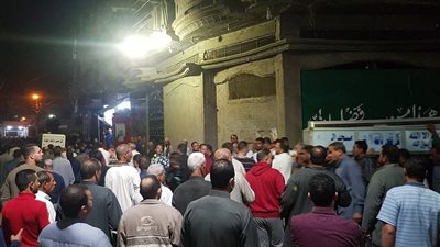 أهالي الدقهلية يشيعون جثماني شهيدي لقمة العيش ضحية حادث سوهاج