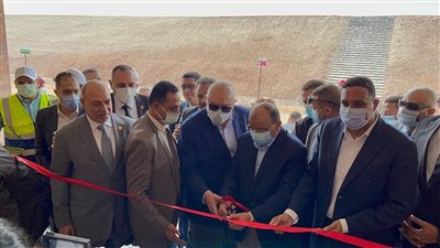  وزير التنمية ومحافظ الدقهلية يفتتحان المرحلة الأولى من المدفن الصحي بمنطقة قلابشو 