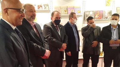الجناح المصري يستقبل ممثلي الدول المشاركة بـ معرض فرانكفورت الدولي للكتاب