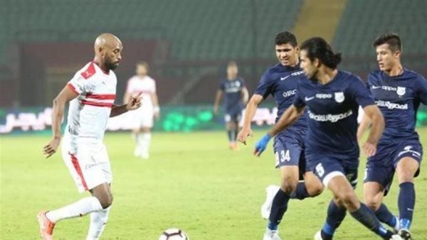 مباراة الزمالك وإنبي