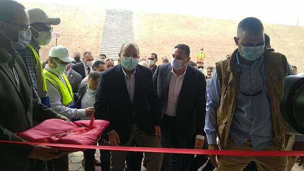 افتتاح المدفن