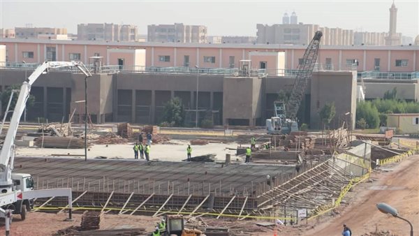 أعمال تنفيذ المحطة