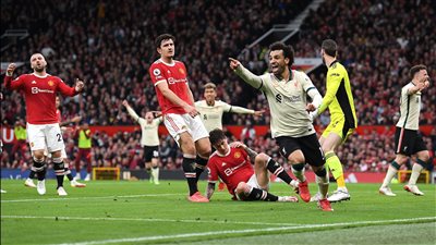 أهداف مباراة ليفربول ضد مانشستر يونايتد في الدوري الإنجليزي 2021.. صلاح يتفوق على رونالدو (فيديو)