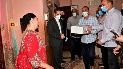 محافظ الغربية يتابع معدلات تنفيذ مشروعات حياة كريمة