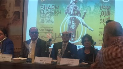 انطلاق المؤتمر الصحفي لمهرجان شرم الشيخ الدولي بحضور لفيف من النجوم