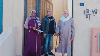 استمرار نقل وتسكين المستحقين لبدائل العشوائيات في رأس غارب بالبحر الأحمر | صور