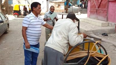 لمواجهة كورونا.. تطهير المنشأت الخدمية بحى شرق شبرا الخيمة 