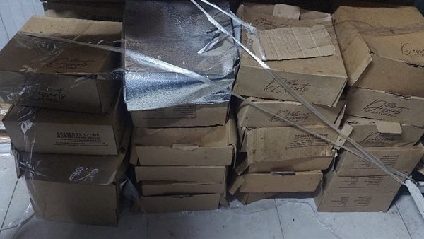 ضبط 44 كرتونه تورتة