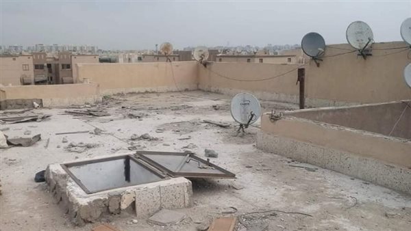 موقع سقوط طفلين ببورسعيد