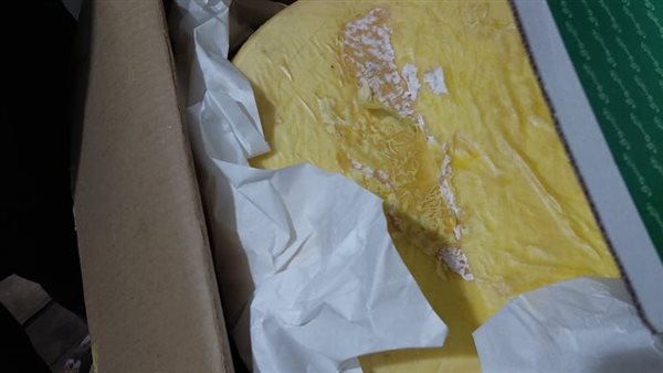 ضبط 500 كيلو جبنه