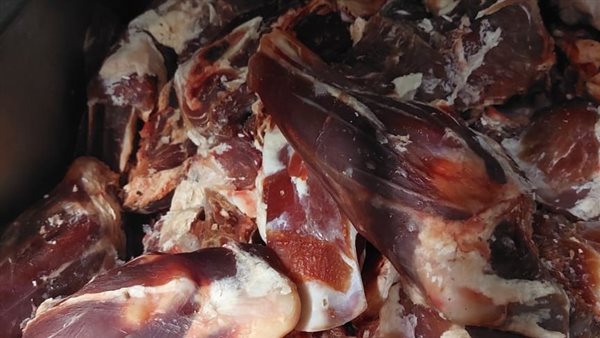 ضبط لحوم غير صالحة