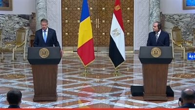 السيسي: الاتفاق مع الرئيس الروماني على توحيد الجهود لمكافحة الهجرة غير المشروعة