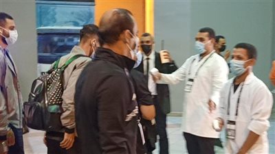 وصول الإسماعيلي والأهلي لستاد برج العرب وسط إجراءات احترازية مشددة | صور