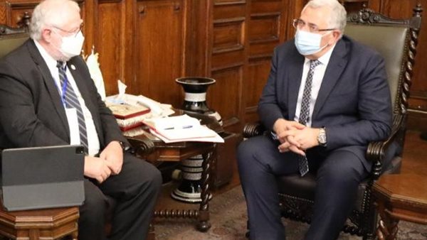 وزير الزراعة ونظيره