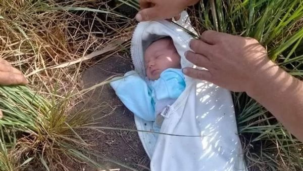 العثور على رضيعة