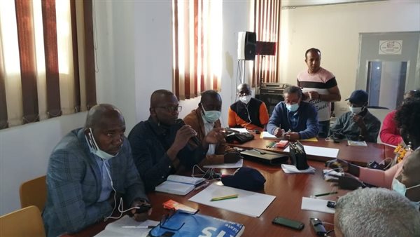 متدربون إفريقيون