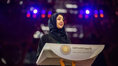 تزدهر البشرية بها.. افتتاح جناح المرأة بـ إكسبو بحضور ريم الهاشمي