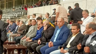 دياب والعامري أبرز الحضور في قمة الإسماعيلي والأهلي ببرج العرب | صور