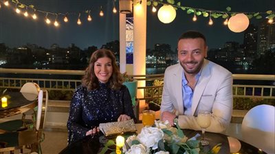 محمد أحمد ماهر زوج ابنة ميرفت أمين في حكايتي مع الزمان من مسلسل إلا أنا