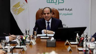 الرئيس السيسي يلتقي مجموعة من خريجي البرنامج الرئاسي لتأهيل الشباب | صور