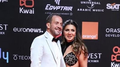 نجلاء بدر عن حضور زوجها مهرجان الجونة: قال لي لو مقدرتش أدافع عنك مش هكون راجل