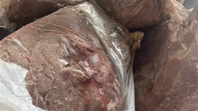 ضبط 80 كيلو دواجن ولحوم غير صالحة للاستهلاك بطنطا 