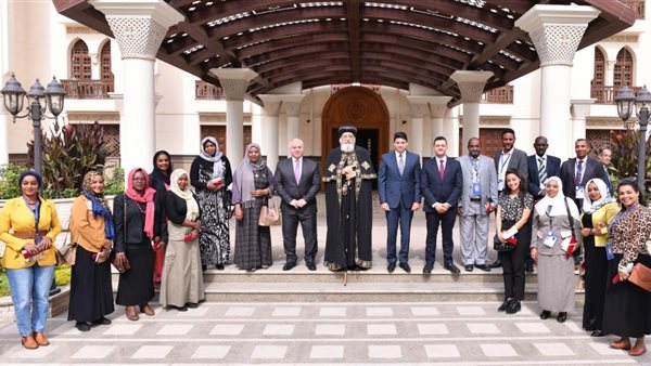  البابا تواضروس ووفد