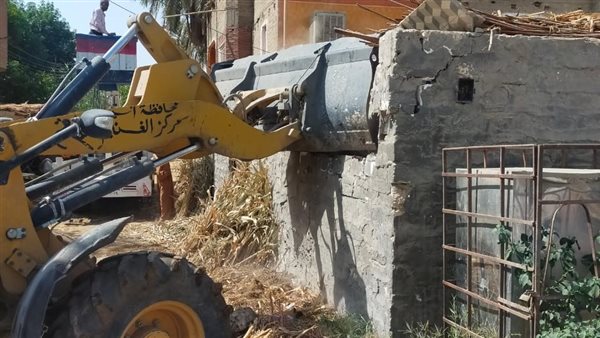 حملة إزالات بأسيوط