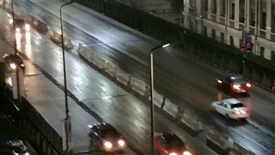 سقوط أمطار خفيفة على عدة مناطق بالقاهرة والجيزة