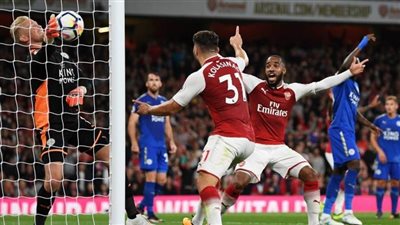 التشكيل الرسمي لمواجهة أرسنال وليستر سيتي في الدوري الإنجليزي