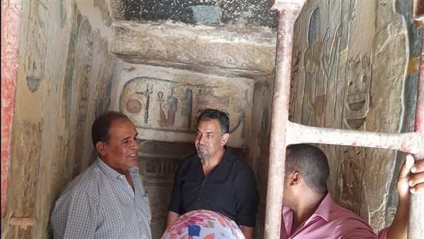 ترميم المقابر بالأقصر