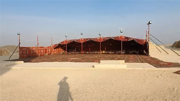 حفل بمنطقة آثار سقارة