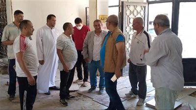 رئيس جهاز السادات يتفقد سير العمل بمشروعات المدينة