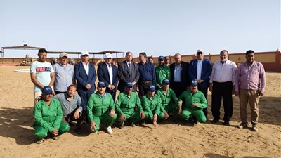 افتتاح محطة المغرة للزراعة الآلية لخدمة منتفعي الـ 1.5 مليون فدان