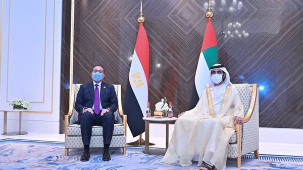 مدبولي وبن راشد