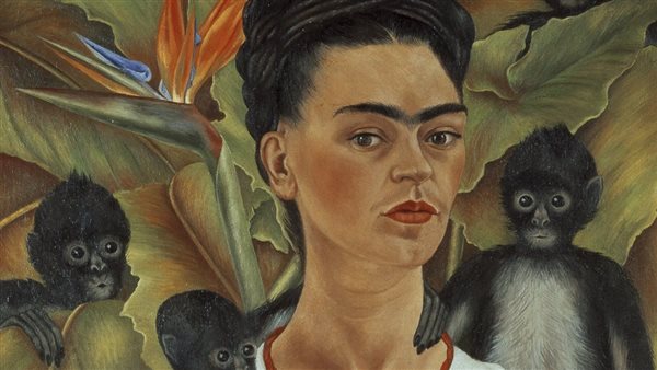 إحدى الأعمال المعروضة