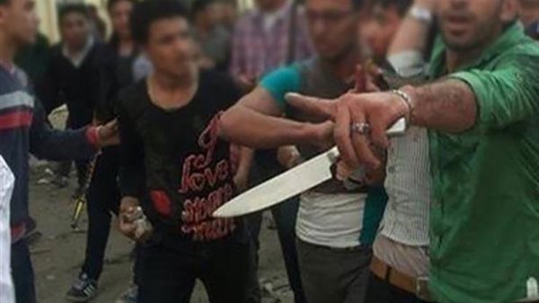 مشاجرة بالأسلحة البيضاء
