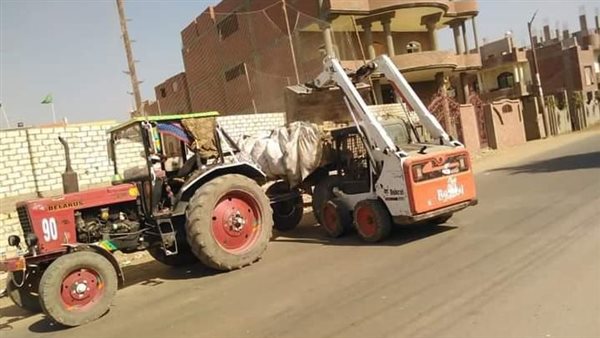 رفع 1500 طن قمامة