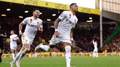 ليدز يفوز على نورويتش بثنائية في الدوري الإنجليزي