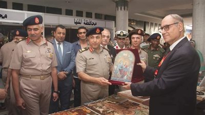  أكاديمية ناصر العسكرية تكرم معهد الدراسات القبطية 