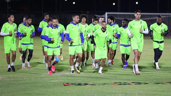 المصري يختتم تدريباته