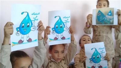 بـ ورش تلوين ورسم.. مياه الفيوم تُنفذ 58 نشاطًا توعويًا للتلاميذ لتجنب التلوث وترشيد الاستهلاك |صور