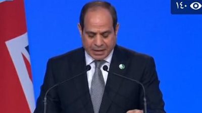 الرئيس السيسي يطالب بتقديم دعم 100 مليار دولار للدول النامية
