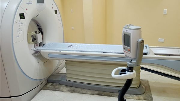 تركيب جهاز أشعة مقطعية