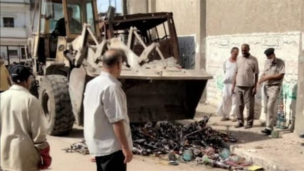 إعدام شيش بالبحيرة