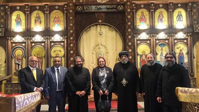 أسقف ميلانو يستقبل قنصل مصر بشمالي إيطاليا