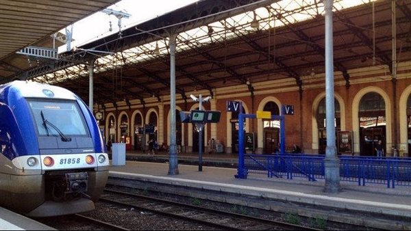 محطة قطارات بفرنسا