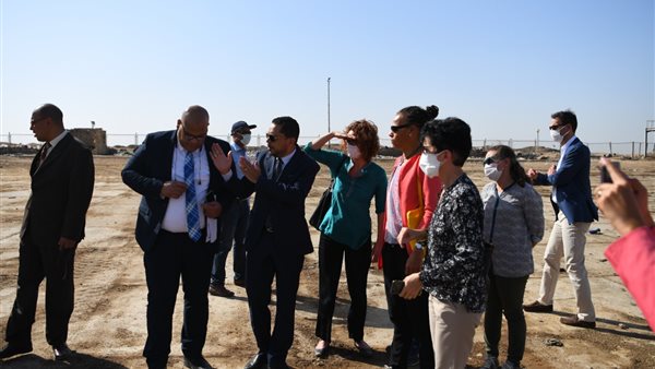 الوفد السويسري خلال