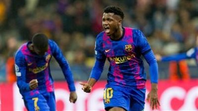 برشلونة يفقد خدمات أنسو فاتي حتى نهاية 2021 بسبب الإصابة 